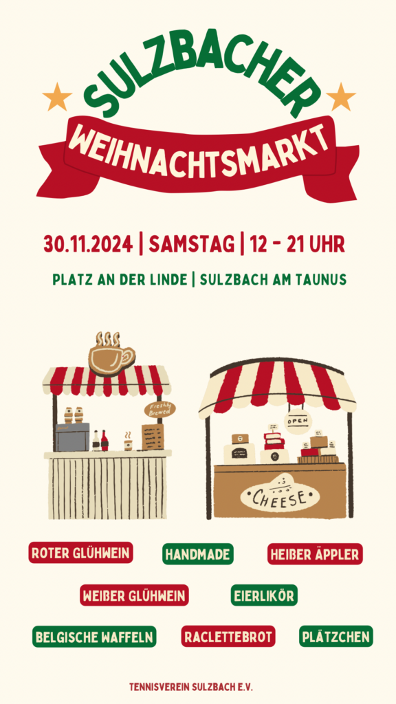 Der Weihnachtsmarkt 2024 steht vor der Tür! 